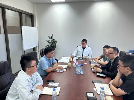  Belnade  paid a visit to Sinopec Nanjing Engineering Middle East Company(图1)